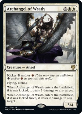 Archangel of Wrath (Dominaria United) Near Mint Foil