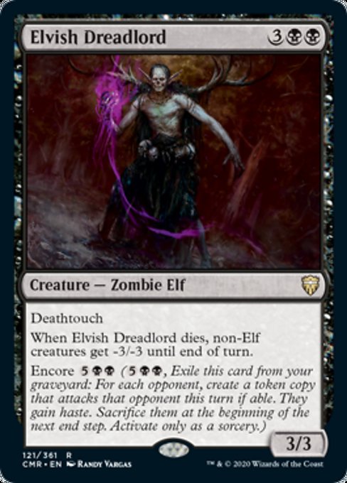 Elvish Dreadlord (Commander Legends) Near Mint