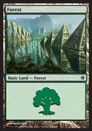 Forest (246) (Rise of the Eldrazi) Near Mint