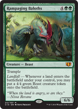 Rampaging Baloths (Commander 2014 Edition) Near Mint