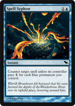 Spell Syphon (Shadowmoor) Near Mint Foil