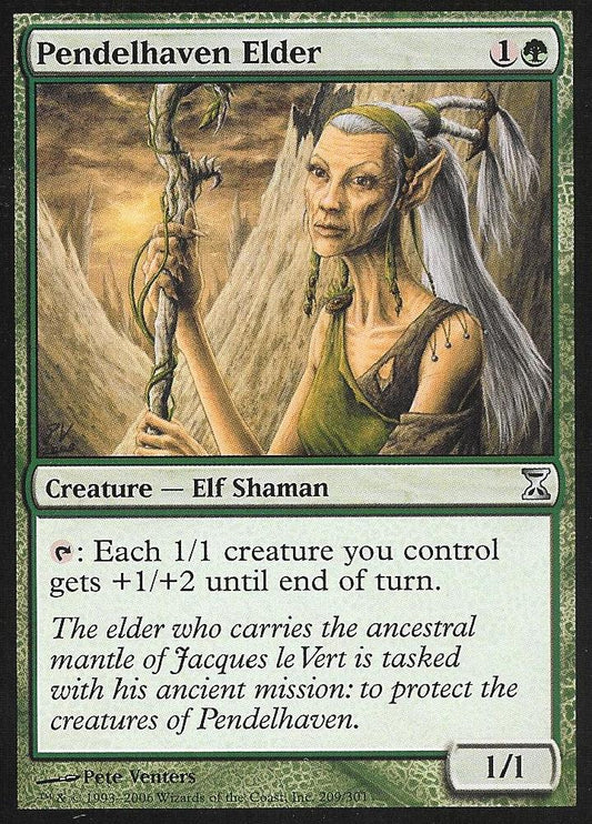 Pendelhaven Elder (Time Spiral) Near Mint Foil Japanese
