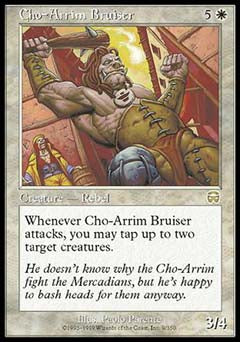 Cho-Arrim Bruiser (Mercadian Masques) Light Play