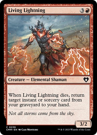 Living Lightning (Commander Masters) Near Mint