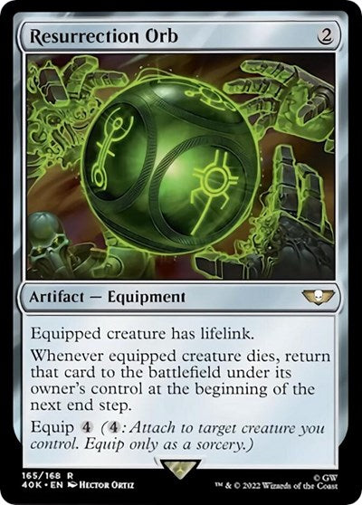 Resurrection Orb (Surge Foil) (Universes Beyond: Warhammer 40K) Near Mint