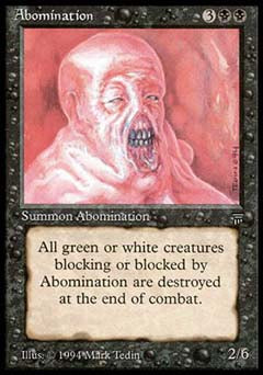 Abomination (Legends) Light Play