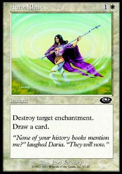 Aura Blast (Planeshift) Near Mint Foil