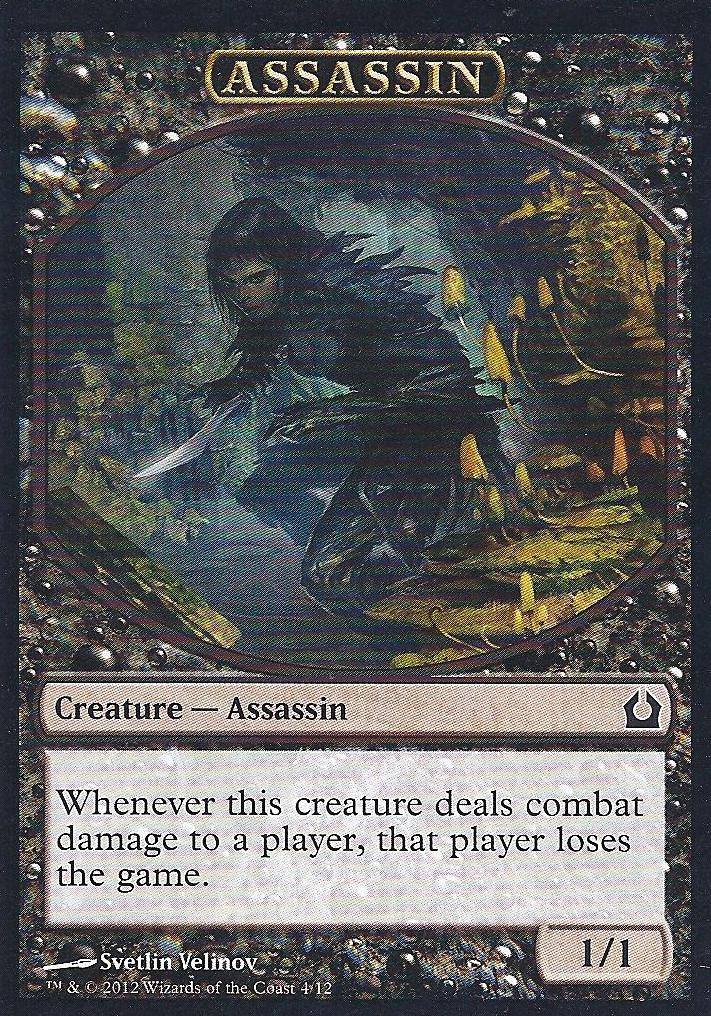 Assassin Token (R2R) (Return to Ravnica) Near Mint