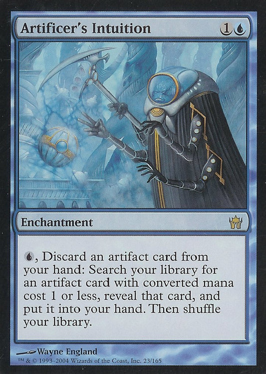 Artificer's Intuition (Fifth Dawn) Near Mint Foil