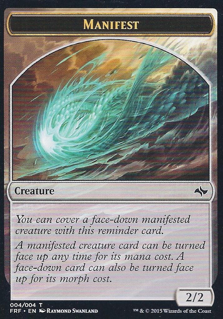 Manifest Token (Fate Reforged) Near Mint