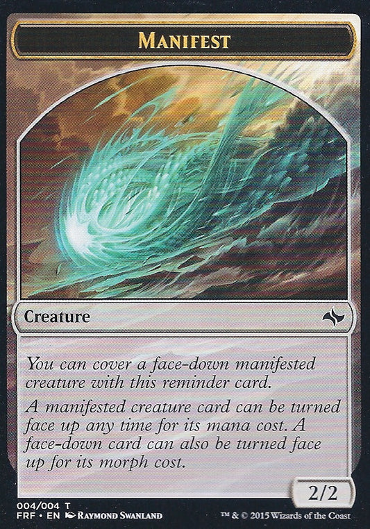 Manifest Token (Fate Reforged) Near Mint