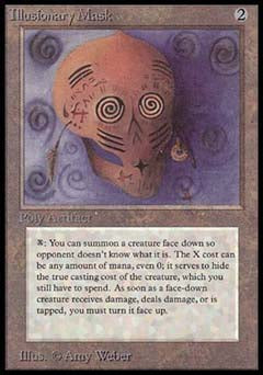 Illusionary Mask (Beta) Near Mint