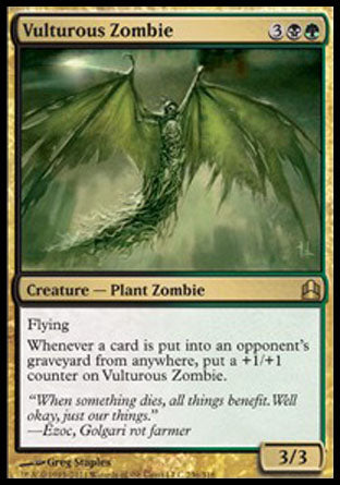 Vulturous Zombie (Commander) Light Play