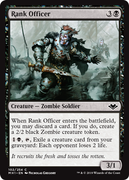 Rank Officer (Modern Horizons) Near Mint Foil