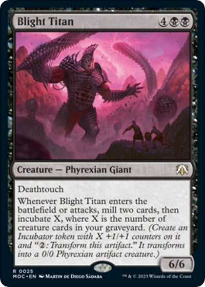 Blight Titan (Commander: March of the Machine) Near Mint