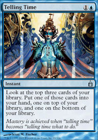 Telling Time (Ravnica) Light Play Foil