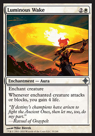 Luminous Wake (Rise of the Eldrazi) Near Mint Foil