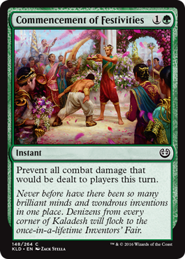 Commencement of Festivities (Kaladesh) Near Mint
