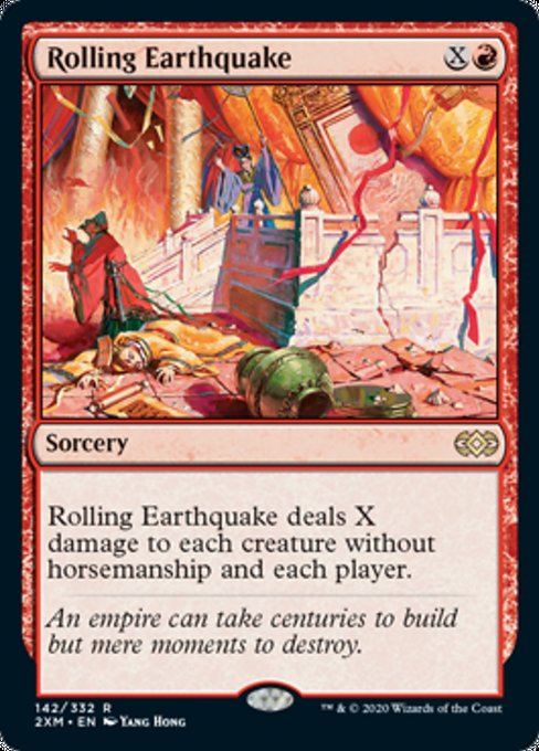 Rolling Earthquake (Double Masters) Near Mint