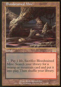 Bloodstained Mire (Onslaught) Near Mint Foil