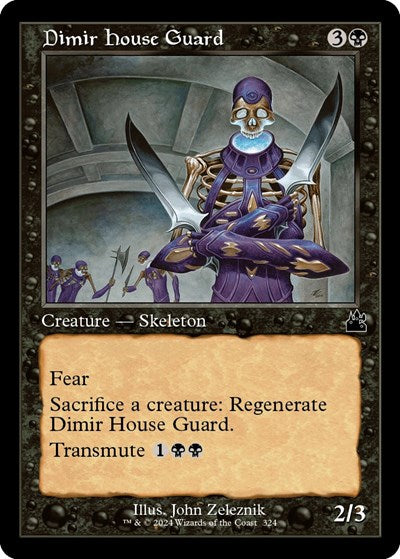 Dimir House Guard (Retro Frame) (Ravnica Remastered) Near Mint