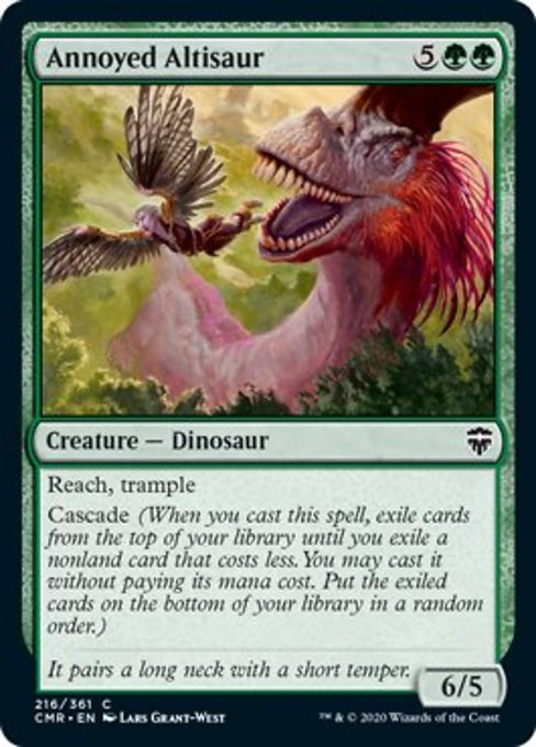 Annoyed Altisaur (Commander Legends) Near Mint