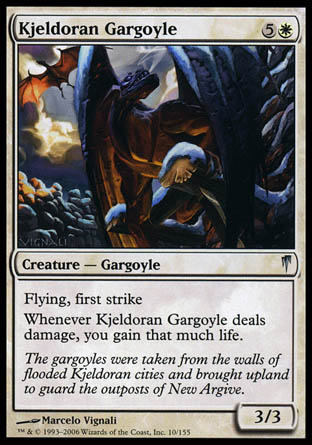 Kjeldoran Gargoyle (Coldsnap) Light Play