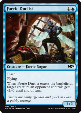 Faerie Duelist (Ravnica Allegiance) Near Mint Foil