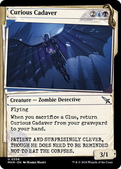Curious Cadaver (Showcase) (Murders at Karlov Manor) Near Mint Foil