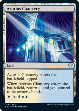 Azorius Chancery (Commander 2020 Ikoria) Near Mint