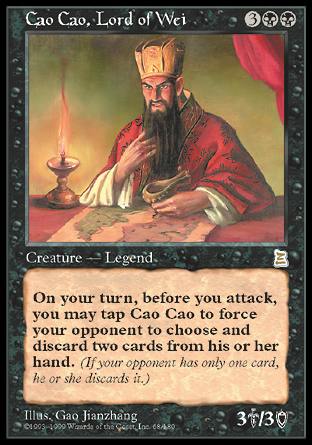Cao Cao, Lord of Wei (Portal Three Kingdoms) Near Mint Chinese