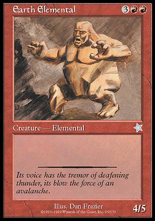 Earth Elemental (Starter 1999) Near Mint