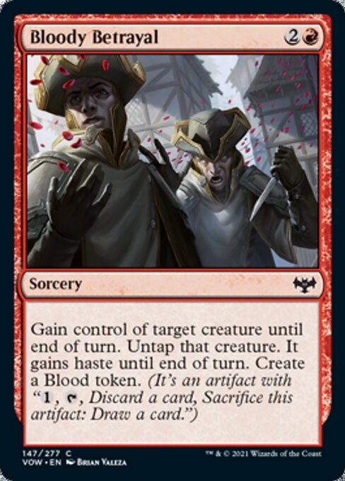Bloody Betrayal (Innistrad: Crimson Vow) Near Mint