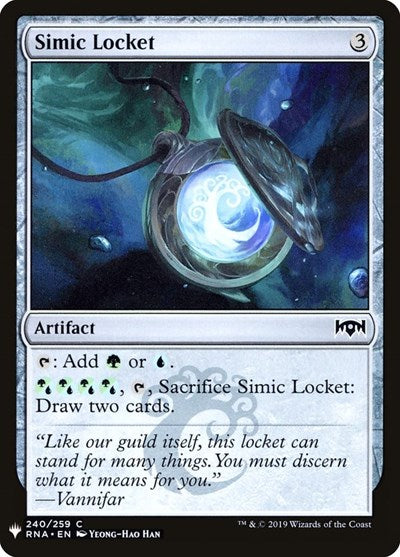 Simic Locket (Mystery Booster) Near Mint