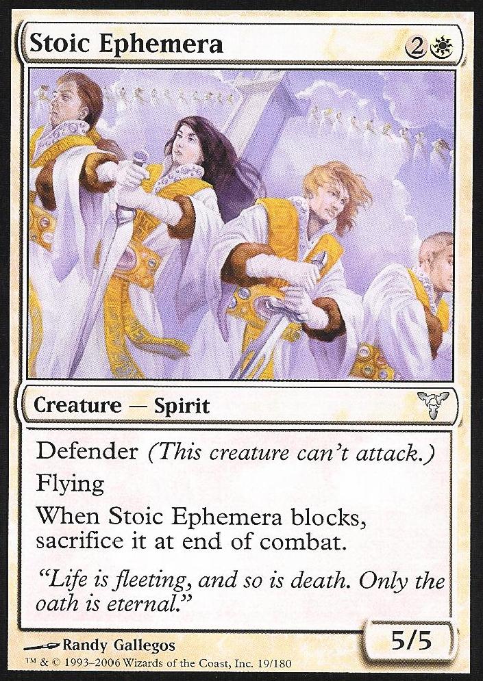 Stoic Ephemera (Dissension) Near Mint