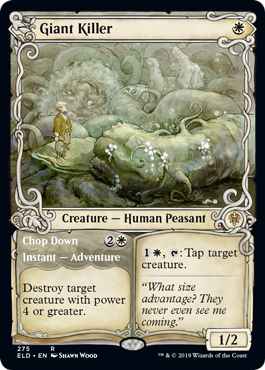 Giant Killer (Showcase) (Throne of Eldraine) Near Mint
