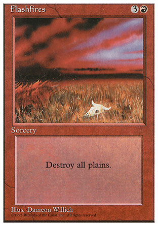 Flashfires (4th Edition) Near Mint