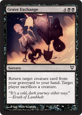 Grave Exchange (Avacyn Restored) Near Mint Foil