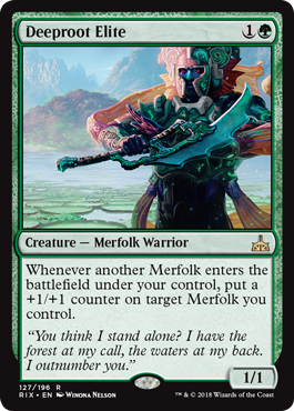 Deeproot Elite (Rivals of Ixalan) Near Mint