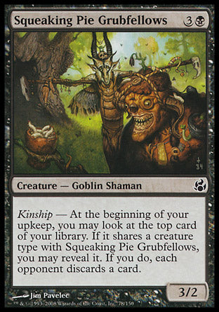 Squeaking Pie Grubfellows (Morningtide) Near Mint Japanese