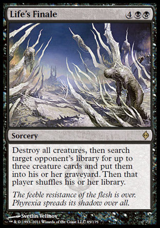 Life's Finale (New Phyrexia) Near Mint