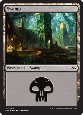 Swamp (2) (Fate Reforged) Near Mint