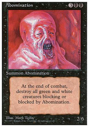 Abomination (4th Edition) Near Mint