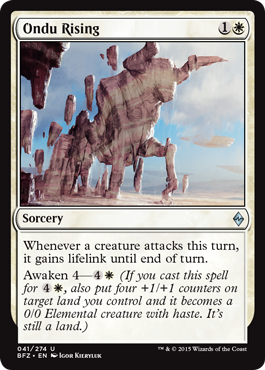 Ondu Rising (Battle for Zendikar) Near Mint Foil