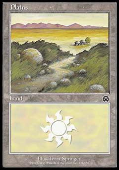 Plains (331) (Mercadian Masques) Near Mint Foil