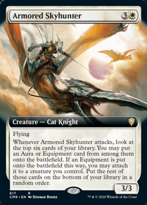 Armored Skyhunter (Extended Art) (Commander Legends) Near Mint Foil