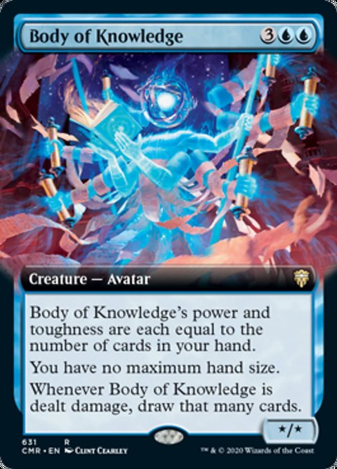 Body of Knowledge (Extended Art) (Commander Legends) Near Mint