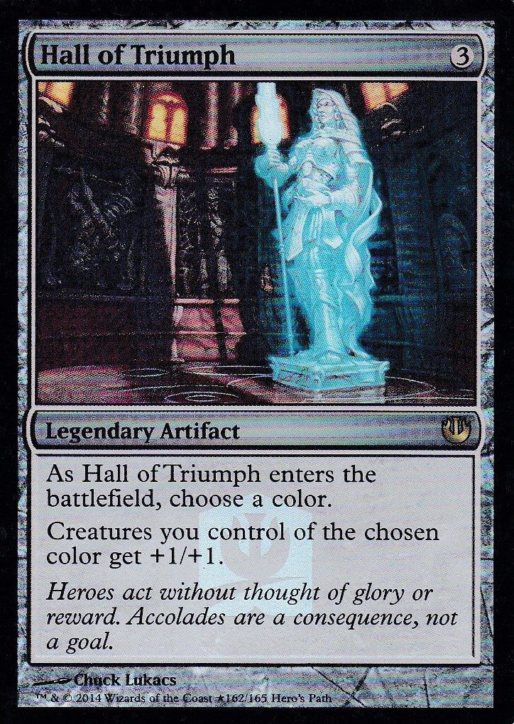 Hall of Triumph (Hero s Path Promo) (Promotional Cards) Near Mint Foil
