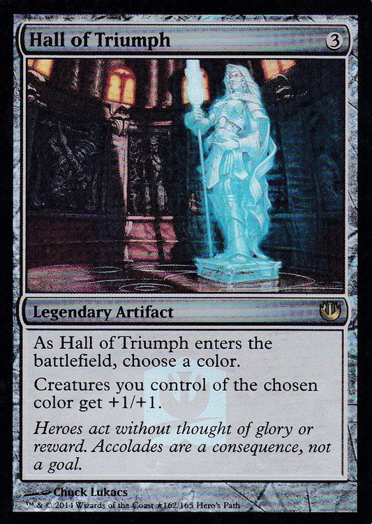 Hall of Triumph (Hero s Path Promo) (Promotional Cards) Near Mint Foil