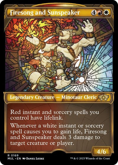 Firesong and Sunspeaker (Halo Foil) (March of the Machine: Multiverse Legends) Near Mint Foil